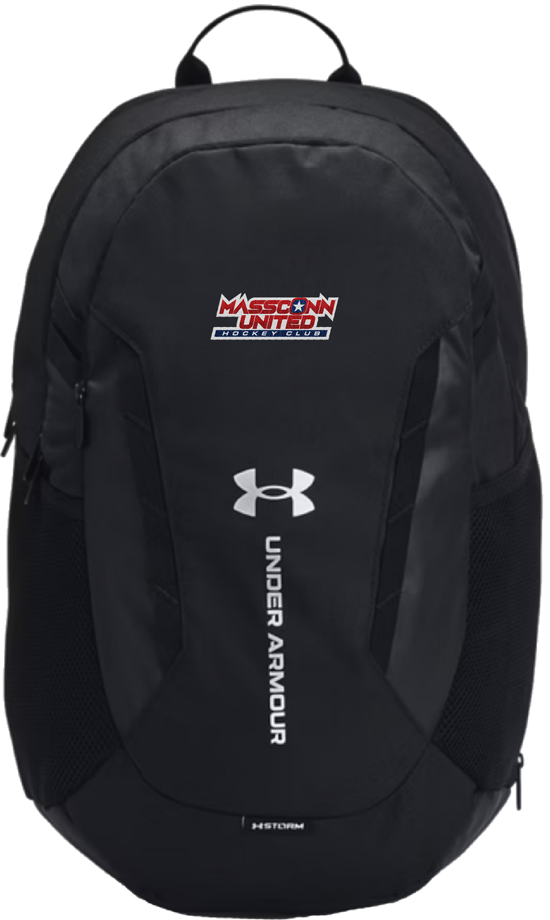 Mass Conn United UA Hustle 6.0 Team Backpack
