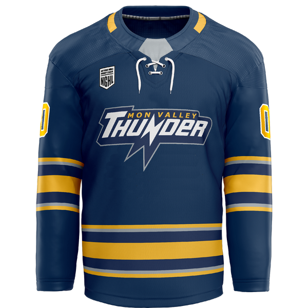 Mon Valley Thunder Girls 19U Adult Goalie Hybrid Jersey