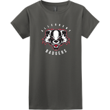 Scary Badgers Softstyle Ladies' T-Shirt