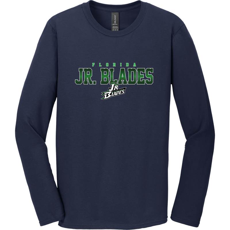 Junior Blades Softstyle Long Sleeve T-Shirt