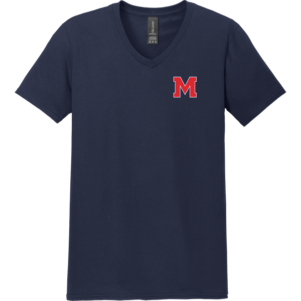 Mount St. Charles Softstyle V-Neck T-Shirt