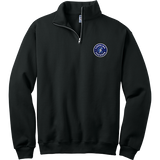Carolina Thunder NuBlend 1/4-Zip Cadet Collar Sweatshirt
