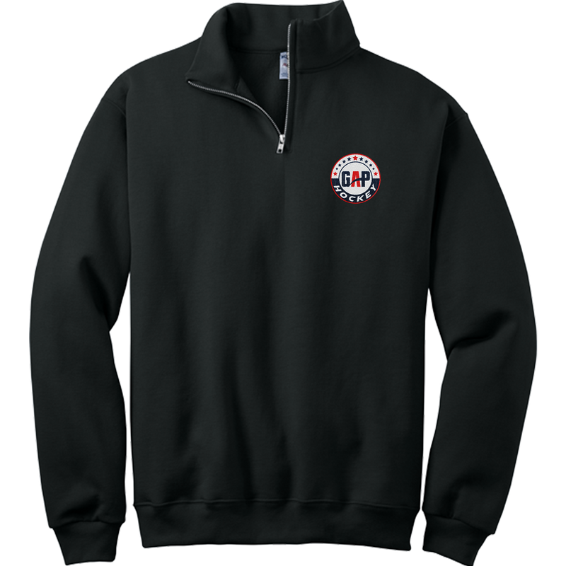 GAP Hockey NuBlend 1/4-Zip Cadet Collar Sweatshirt