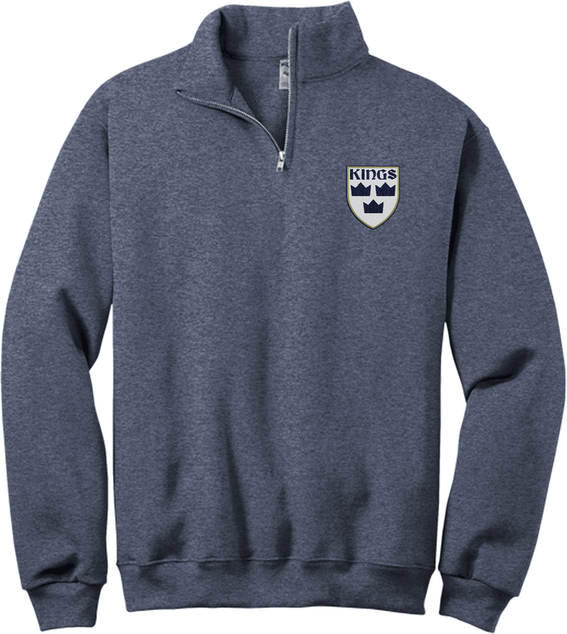 North Jersey Kings NuBlend 1/4-Zip Cadet Collar Sweatshirt