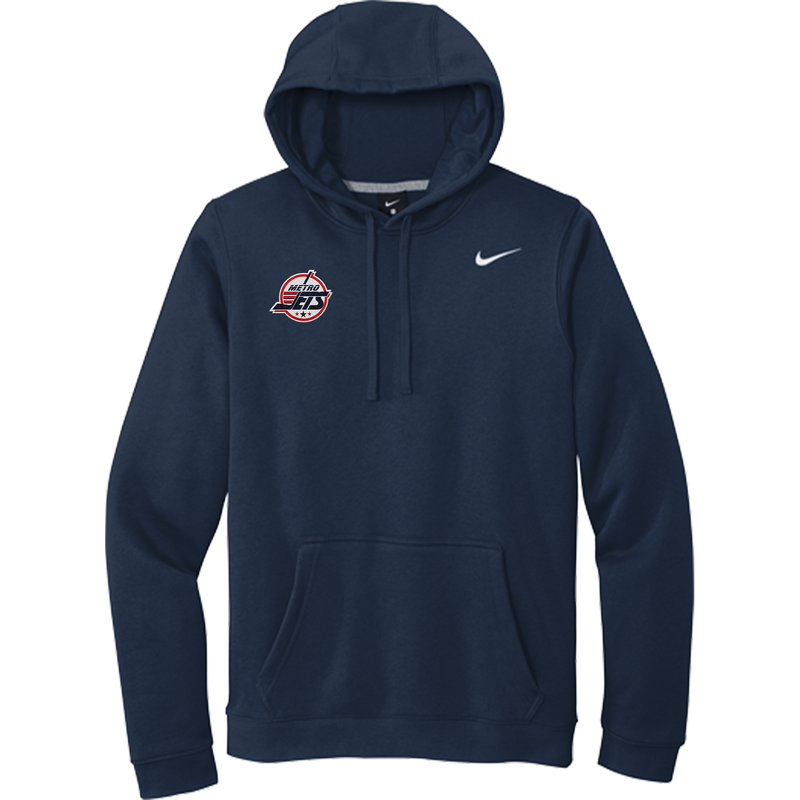 Metro Jets Nike Club Fleece Pullover Hoodie