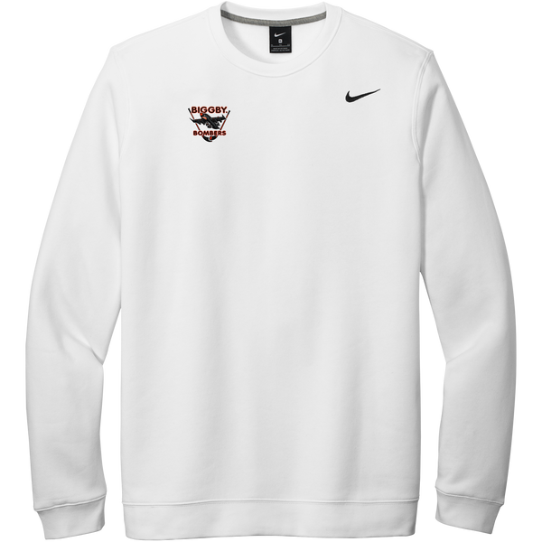 Biggby Bombers Nike Club Fleece Crew