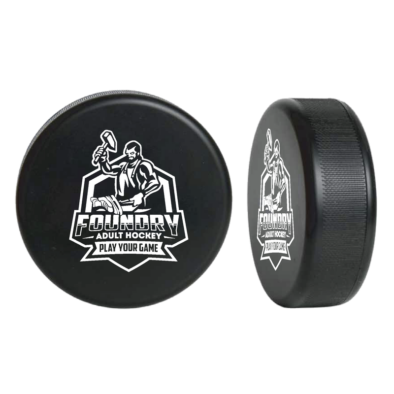 FOUNDRY HOCKEY PUCK STRESS RELIEVER