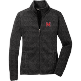 Mount St. Charles Ladies Sweater Fleece Jacket