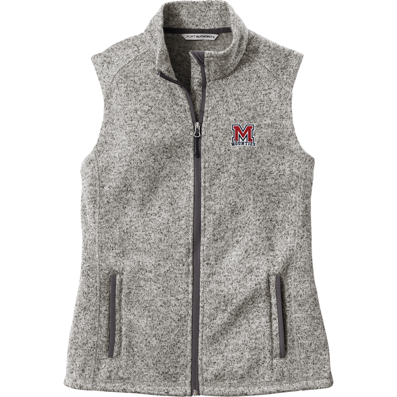 Jr. Mounties Ladies Sweater Fleece Vest