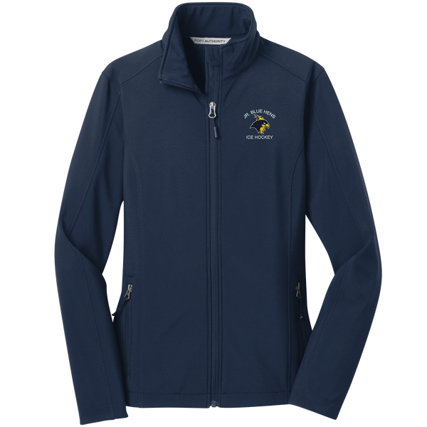 Delaware Jr. Blue Hens Ladies Core Soft Shell Jacket