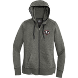 Scary Badgers New Era Ladies French Terry Full-Zip Hoodie