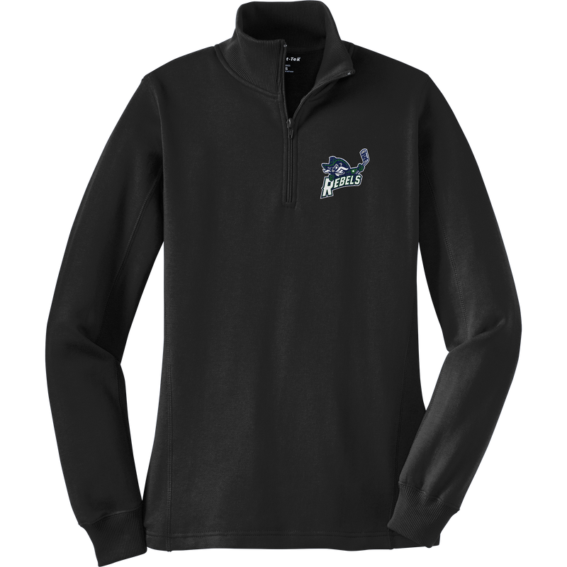 Kensington Valley Rebels Ladies 1/4-Zip Sweatshirt