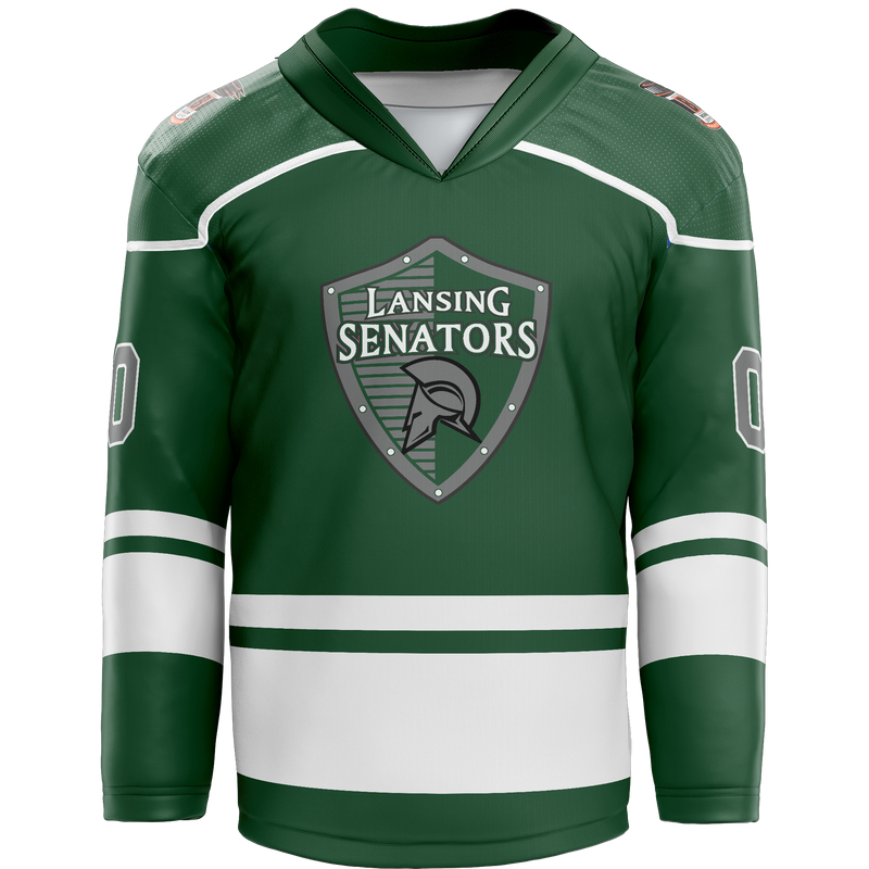 Lansing Senators Youth Player Reversible Sublimated Jersey