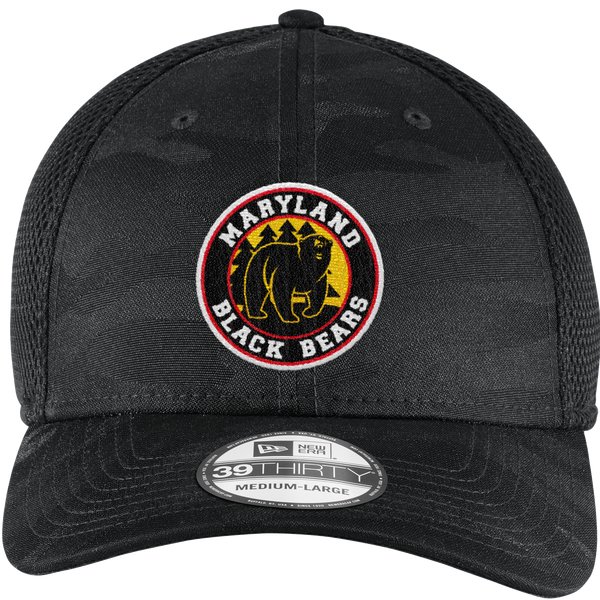 Maryland Black Bears New Era Tonal Camo Stretch Tech Mesh Cap