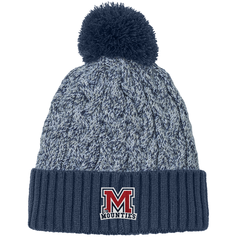 Jr. Mounties New Era Marled Knit Pom Beanie