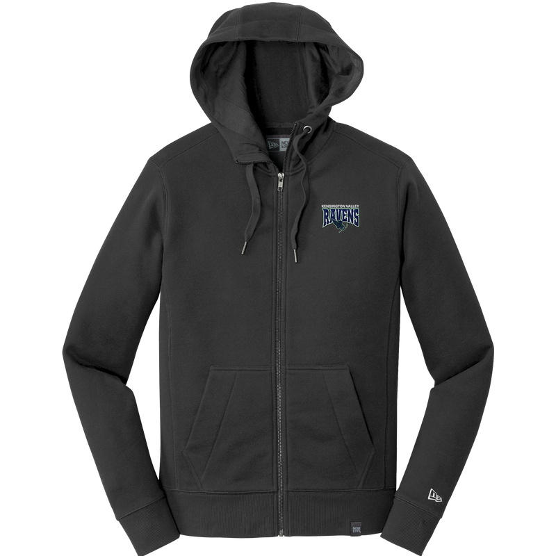 Kensington Valley Ravens New Era French Terry Full-Zip Hoodie