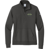 HVM Bulldogs Nike Women's Club Fleece Sleeve Swoosh 1/2-Zip