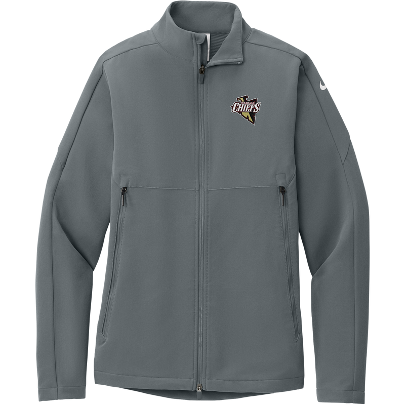 Mercer Chiefs Nike Full-Zip Soft Shell Jacket