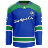 NYC Hockey Club Adult Goalie Cut and Sew Jersey