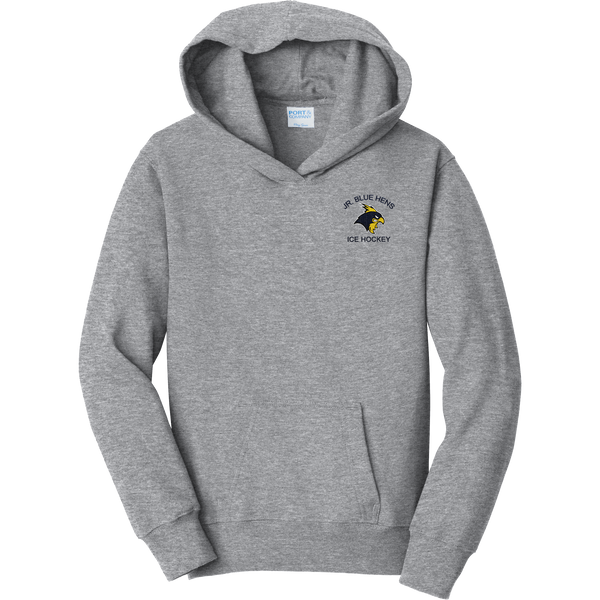 Delaware Jr. Blue Hens Youth Fan Favorite Fleece Pullover Hooded Sweatshirt