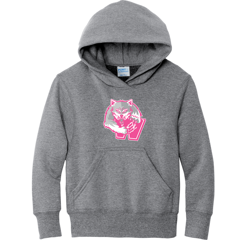Woodbridge Wolfpack Youth Core Fleece Pullover Hooded Sweatshirt