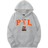 Princeton Tiger Lilies Breakaway Fall Fleece Adult Hoodie