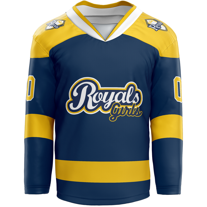 Royals Girls Youth Goalie Hybrid Jersey