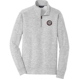 Ice Dogs PosiCharge Electric Heather Fleece 1/4-Zip Pullover