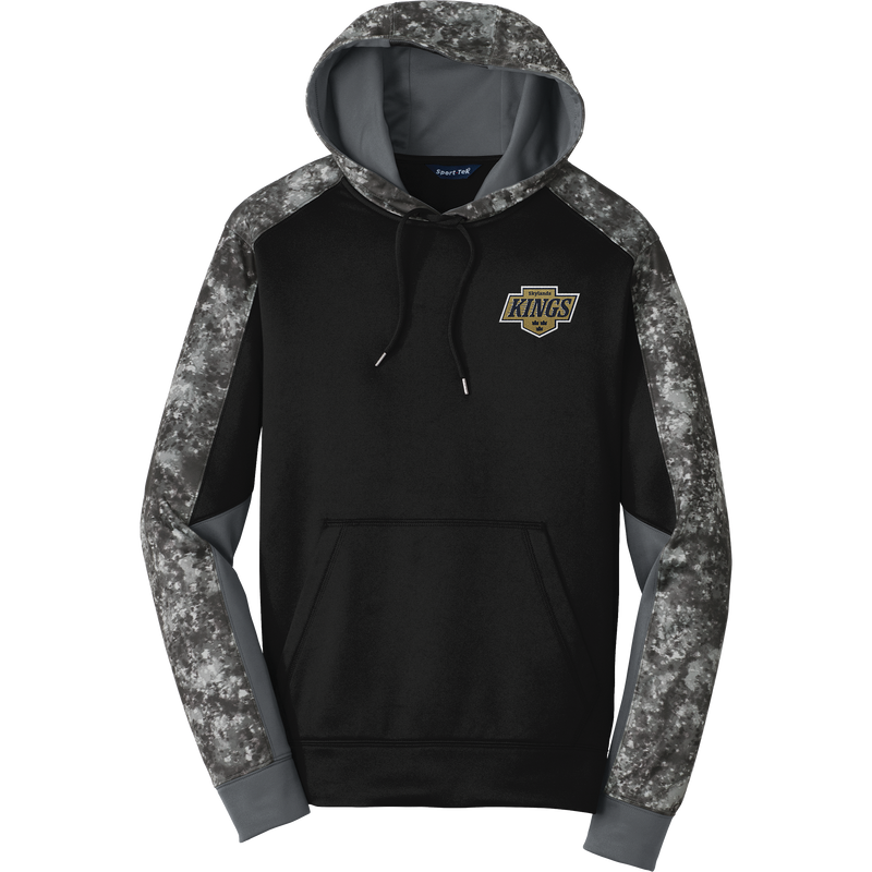 Skylands Kings Sport-Wick Mineral Freeze Fleece Colorblock Hooded Pullover