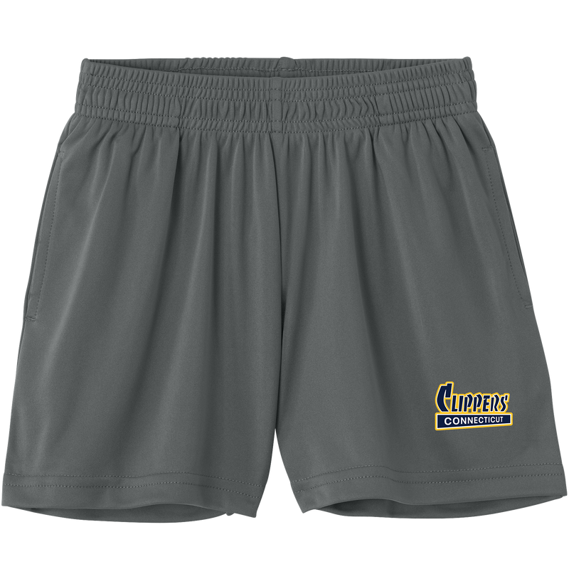 CT Clippers Youth PosiCharge Competitor 5 Inch Pocketed Short