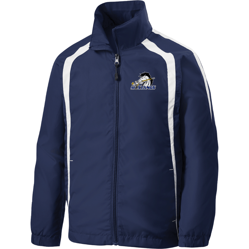Mid-State Mustangs Youth Colorblock Raglan Jacket
